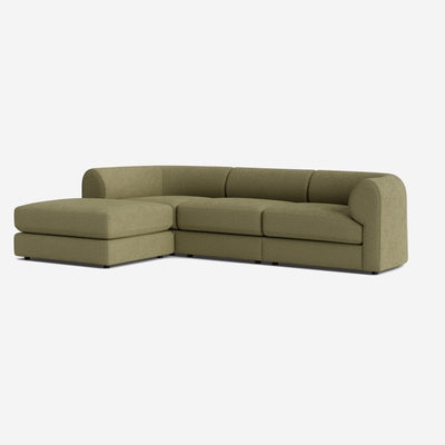 Sergio Modular Sectional Sofa With Ottoman