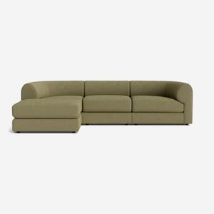 Sergio Modular Sectional Sofa With Ottoman