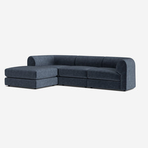 Sergio Modular Sectional Sofa With Ottoman