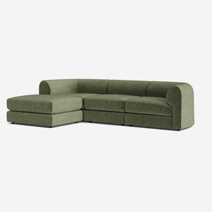 Sergio Modular Sectional Sofa With Ottoman