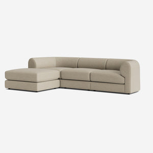 Sergio Modular Sectional Sofa With Ottoman