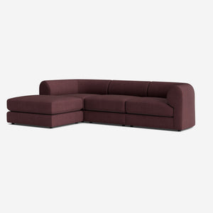 Sergio Modular Sectional Sofa With Ottoman