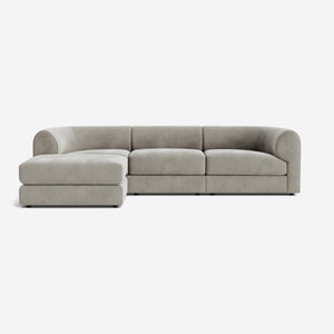 Sergio Modular Sectional Sofa With Ottoman