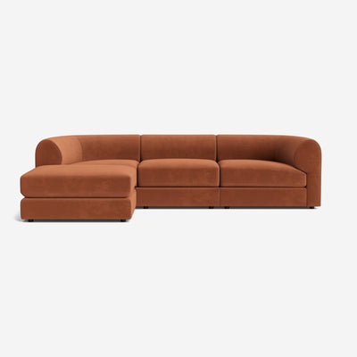 Sergio Modular Sectional Sofa With Ottoman