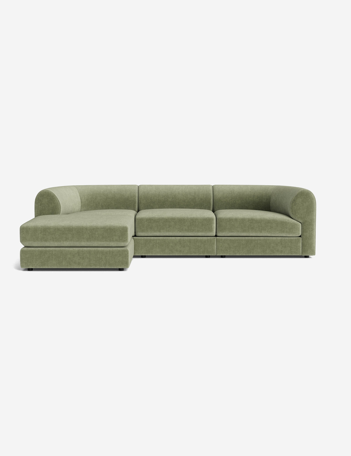 Sergio Modular Sectional Sofa With Ottoman