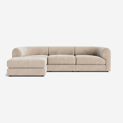 Sergio Modular Sectional Sofa With Ottoman