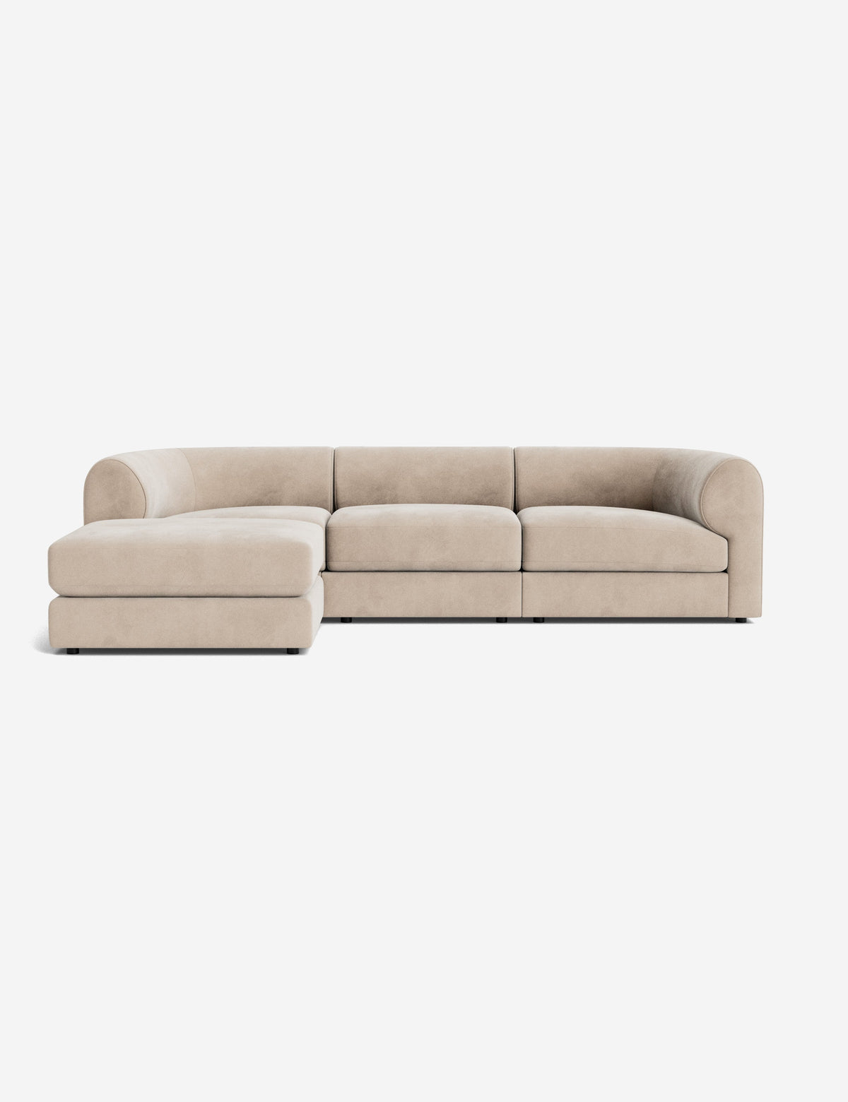 Sergio Modular Sectional Sofa With Ottoman