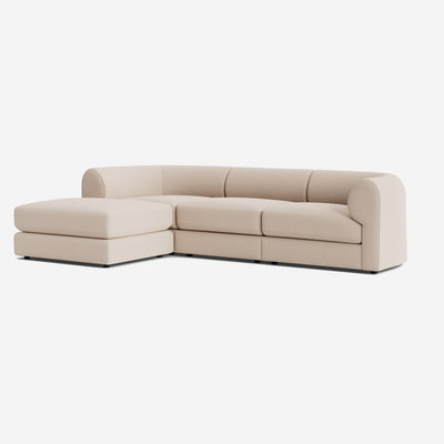 Sergio Modular Sectional Sofa With Ottoman