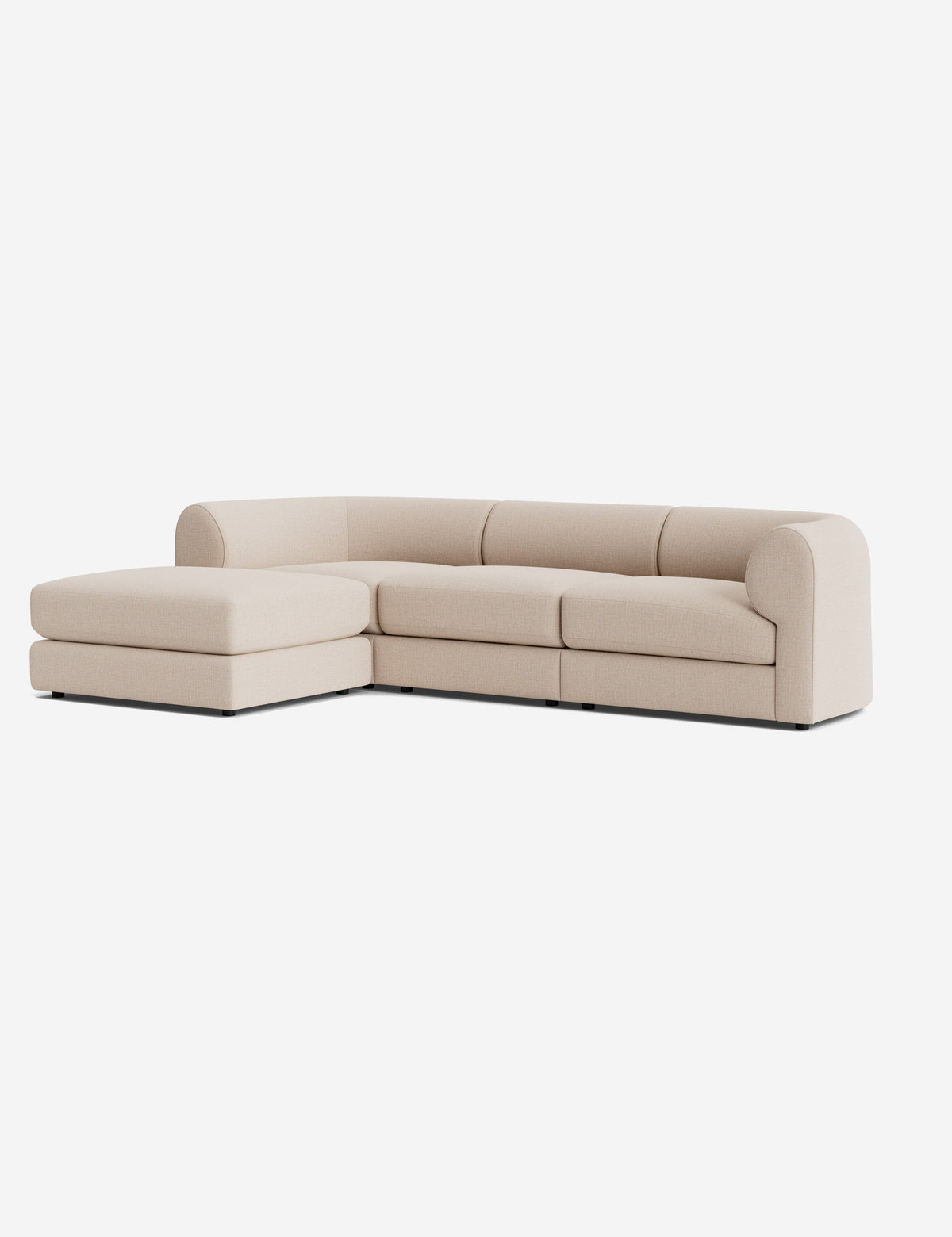 Sergio Modular Sectional Sofa With Ottoman