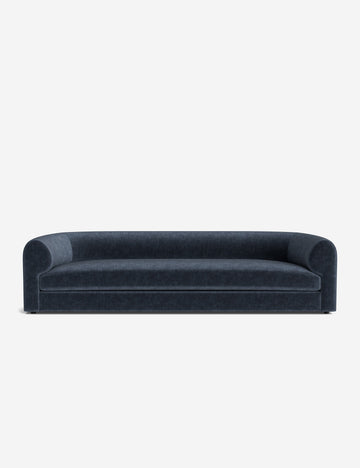 Indigo Performance Striated Velvet