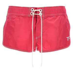 Tom Ford Logo Nylon Shorts