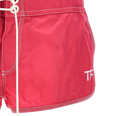 Tom Ford Logo Nylon Shorts