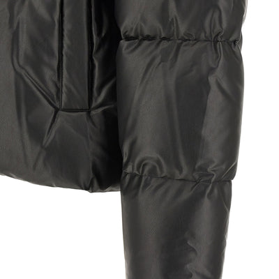 Mm6 Maison Margiela Lacquered Finish Down Jacket