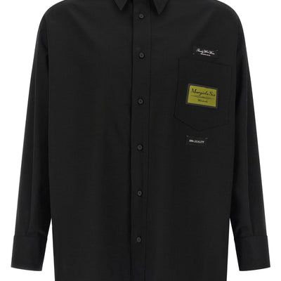Mm6 Maison Margiela Jacquard Label Shirt