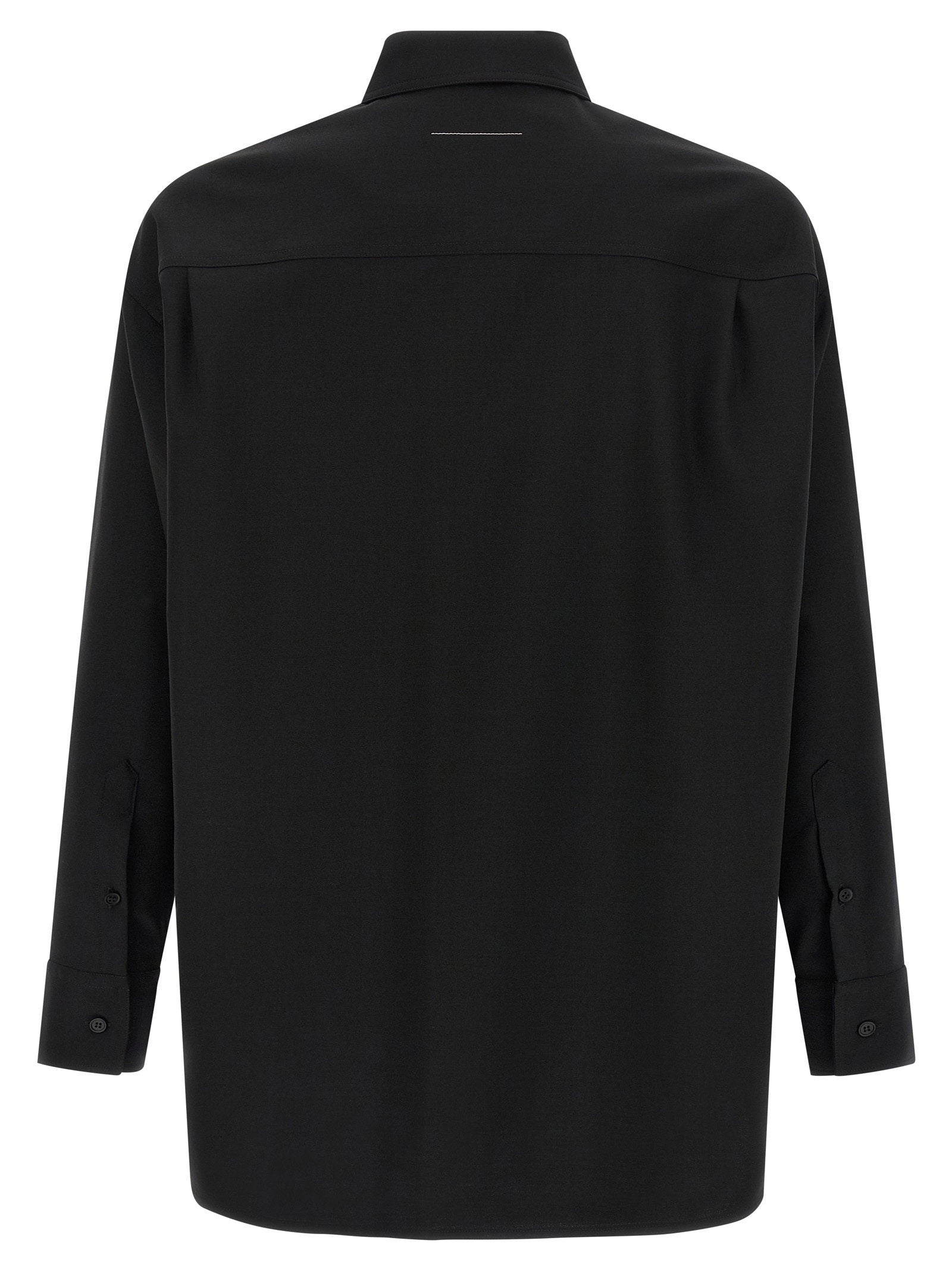 Mm6 Maison Margiela Jacquard Label Shirt