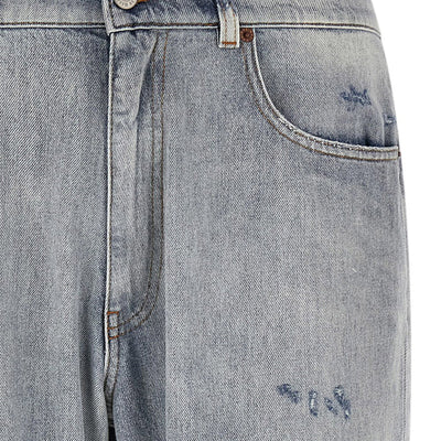 Mm6 Maison Margiela Used Effect Jeans