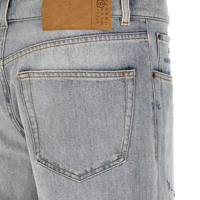 Mm6 Maison Margiela Used Effect Jeans