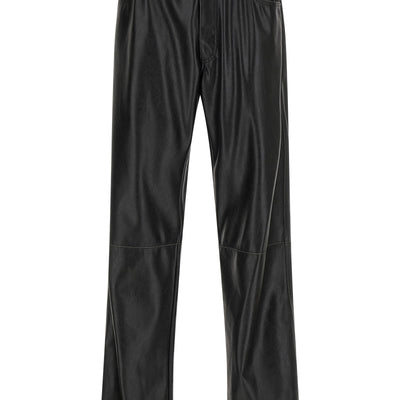 Mm6 Maison Margiela Leather-effect Pants
