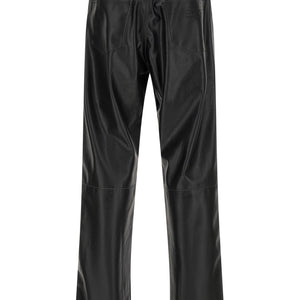 Mm6 Maison Margiela Leather-effect Pants
