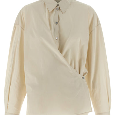 Lemaire Straight Collar Twisted Shirt