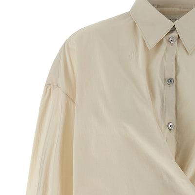 Lemaire Straight Collar Twisted Shirt