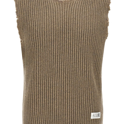 Mm6 Maison Margiela Numeric Signature Mm6 Vest