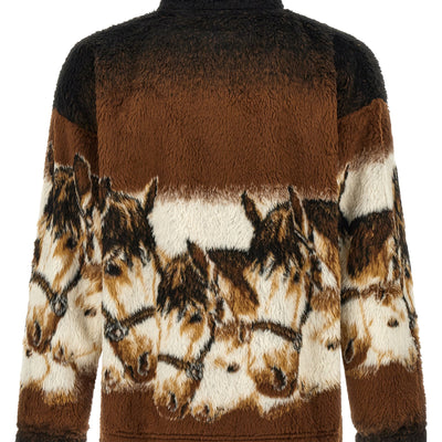 Mm6 Maison Margiela Graphic Print Sweatshirt