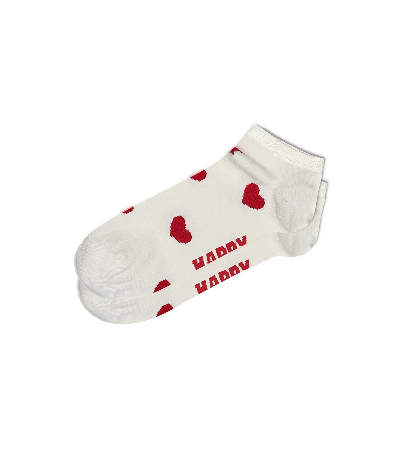 Happy Socks Unisex Heart Ankle Length Socks for Women and Men