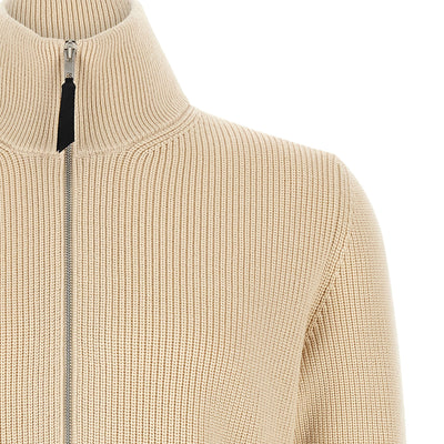 Maison Margiela Ribbed Knit Cardigan