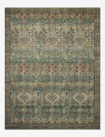 Turquoise and Multi