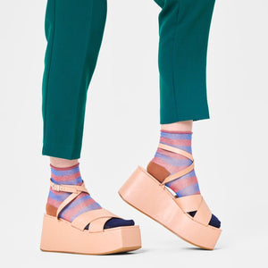 Happy Socks Franca Calf Length Socks for Women
