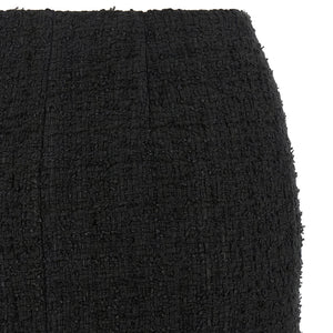 Balmain Embossed Button Detail Miniskirt