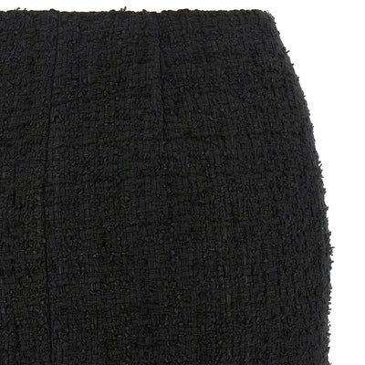 Balmain Embossed Button Detail Miniskirt