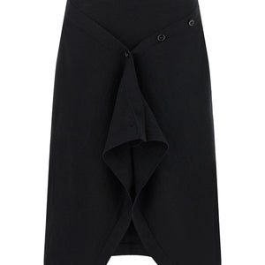 Lemaire Button Asymmetrical Skirt