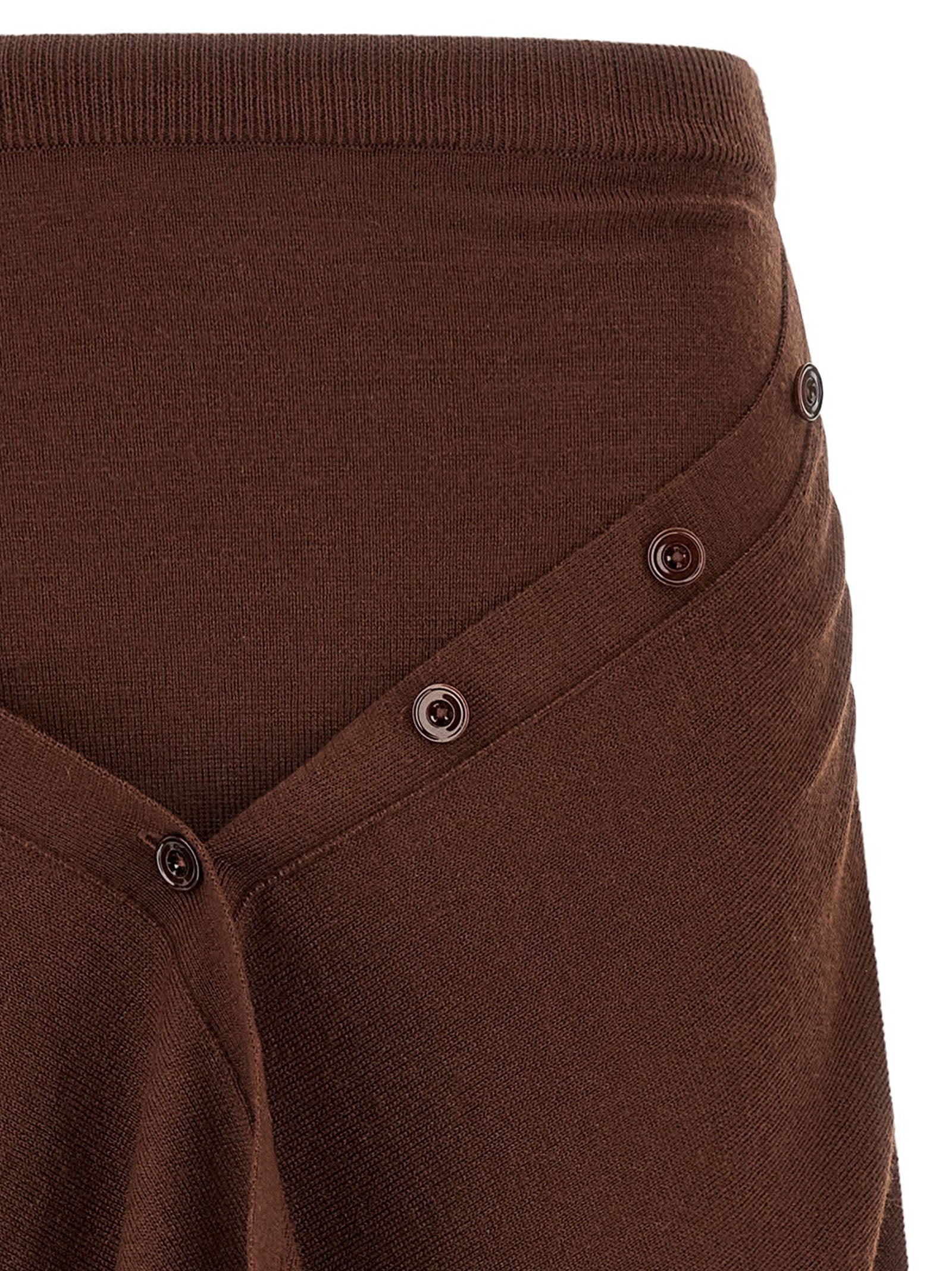 Lemaire Button Asymmetrical Skirt