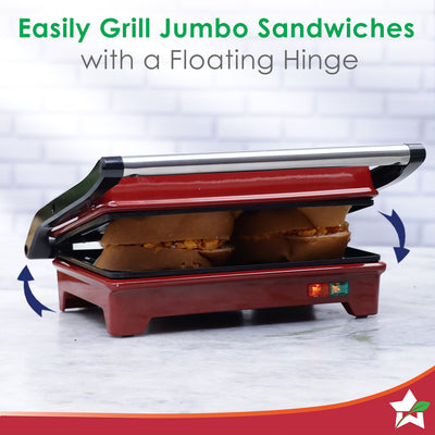 Sanjeev Kapoor Tandoor Mini | Crimson Edge Electric Contact Grill