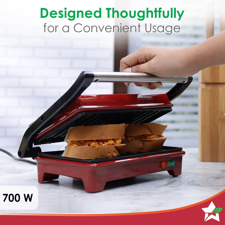 Sanjeev Kapoor Tandoor Mini | Crimson Edge Electric Contact Grill