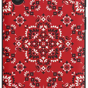 I'm with the Band | Red Bandana Print Samsung Case