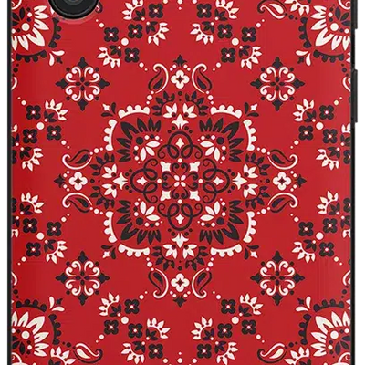 I'm with the Band | Red Bandana Print Samsung Case