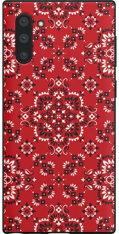 I'm with the Band | Red Bandana Print Samsung Case