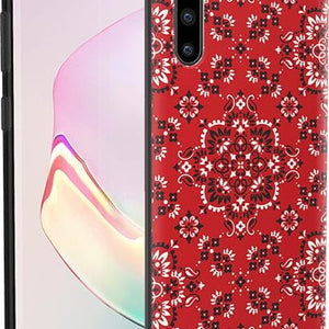 I'm with the Band | Red Bandana Print Samsung Case