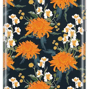 Off Tropic Floral | Exotic Orange Flower Samsung Case