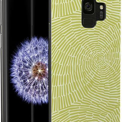 Swirl Away | Tea Green Geometric Samsung Case