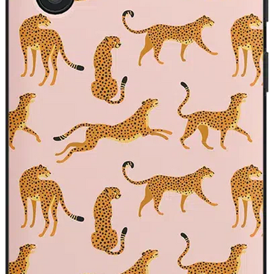 On the Prowl | Pink Leopard Print Samsung Case