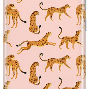On the Prowl | Pink Leopard Print Samsung Case