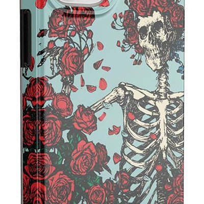 Forever Grateful | Grateful Dead Skeleton Floral Case
