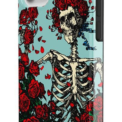 Forever Grateful | Grateful Dead Skeleton Floral Case