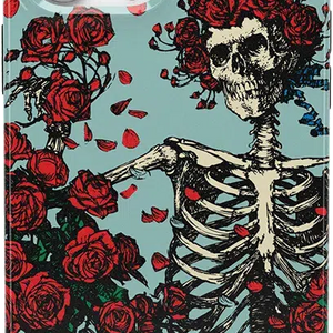 Forever Grateful | Grateful Dead Skeleton Floral Case