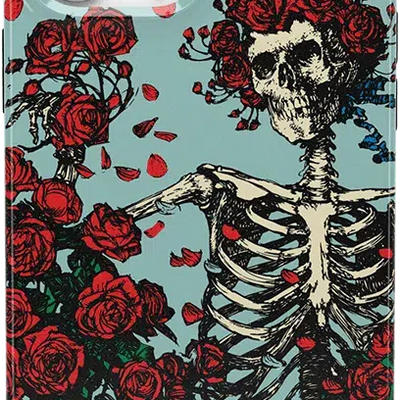 Forever Grateful | Grateful Dead Skeleton Floral Case