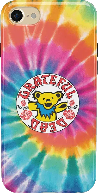 On Tour | Grateful Dead Tie Dye Sticker Case